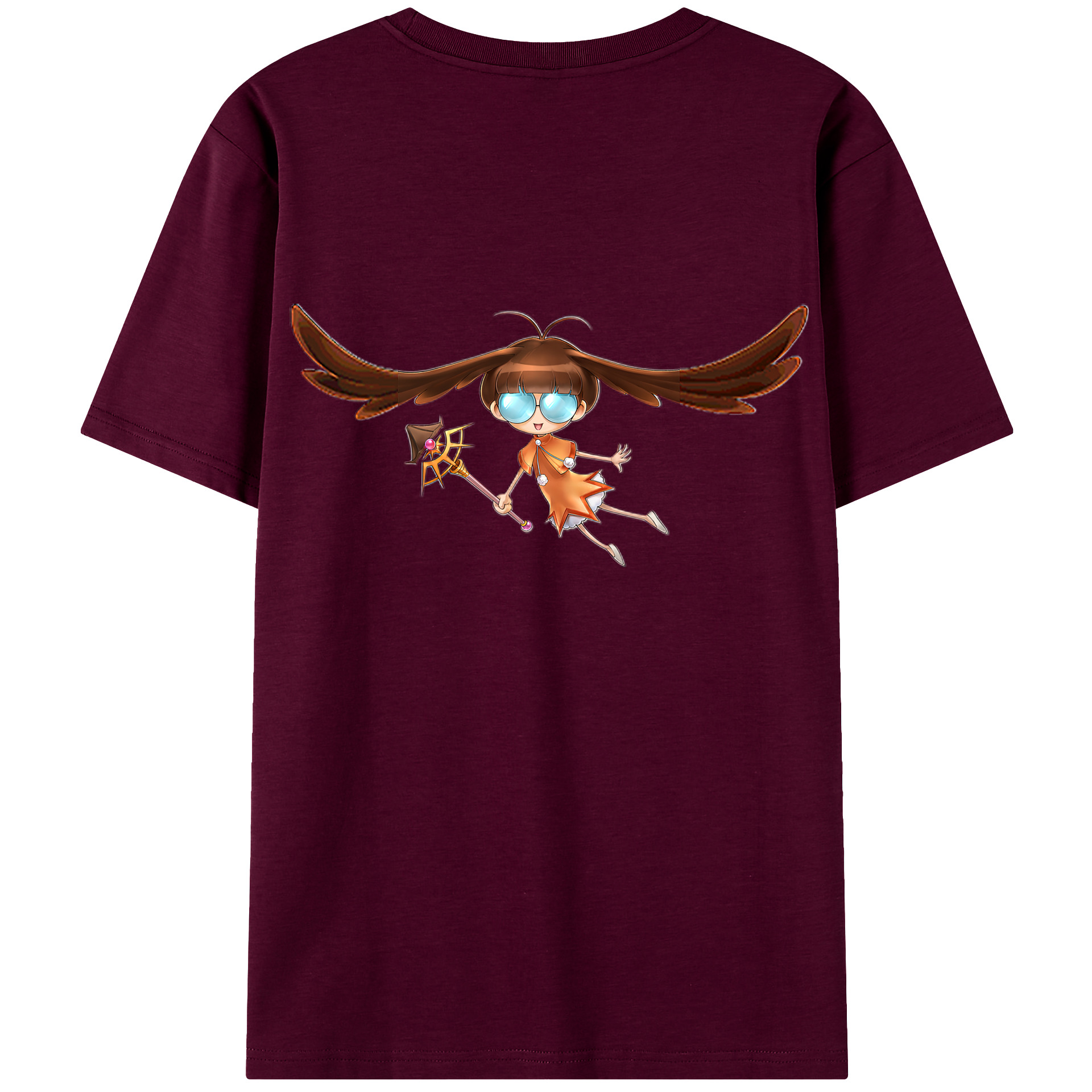 （画像用） 遊☆戯☆王 Yu-Gi-Oh! レディース半袖Tシャツ(バックプリント)